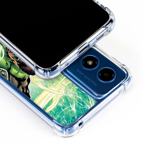 DC Comics Green Lantern Sinestro Secret Files and Origins Cover #1 By Geoff Johns Moto G 5G (2024) Clear Case